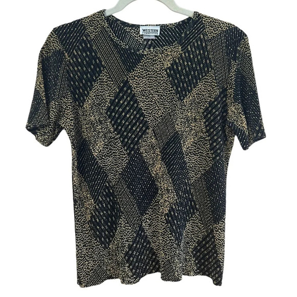 WESTERN CONNECTIONS VINTAGE BLOUSE - Picture 1 of 3